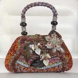 Mary Frances Embellished Beaded Mini Bag
